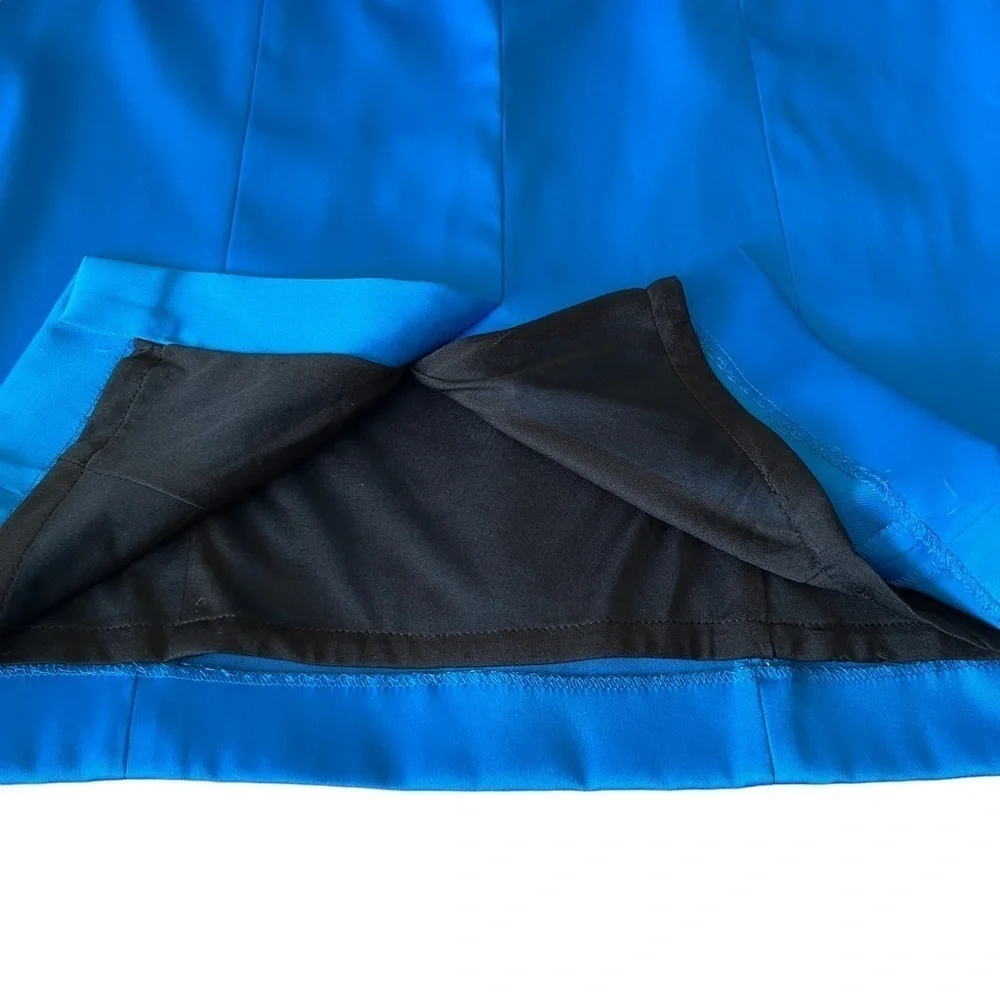 Jones New York Blue Sleeveless Sheath Dress Size 8